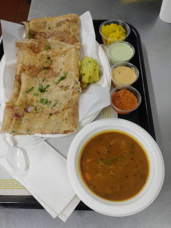 Onion Rava Dosa